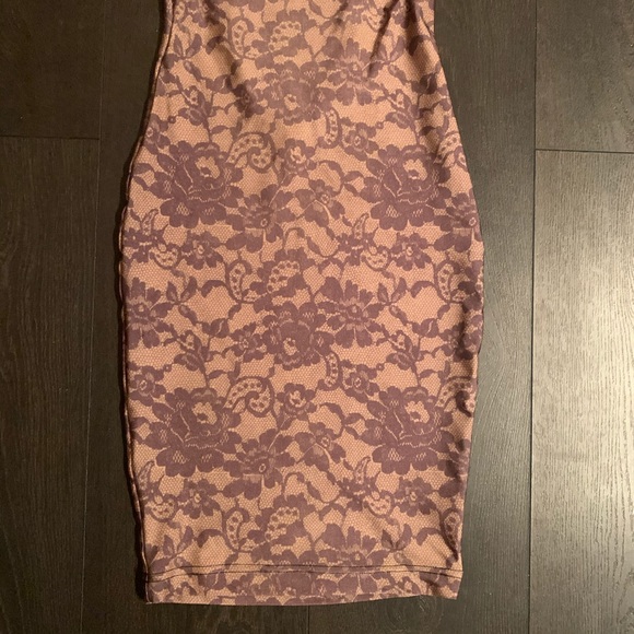 American Apparel Lace Print Nylon Scoop Back, sz S - Picture 7 of 11